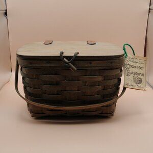 Longaberger Early Small Purse Basket